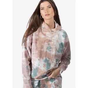 Nike Tie Dye French Terry Hoodie Oversized Unisex